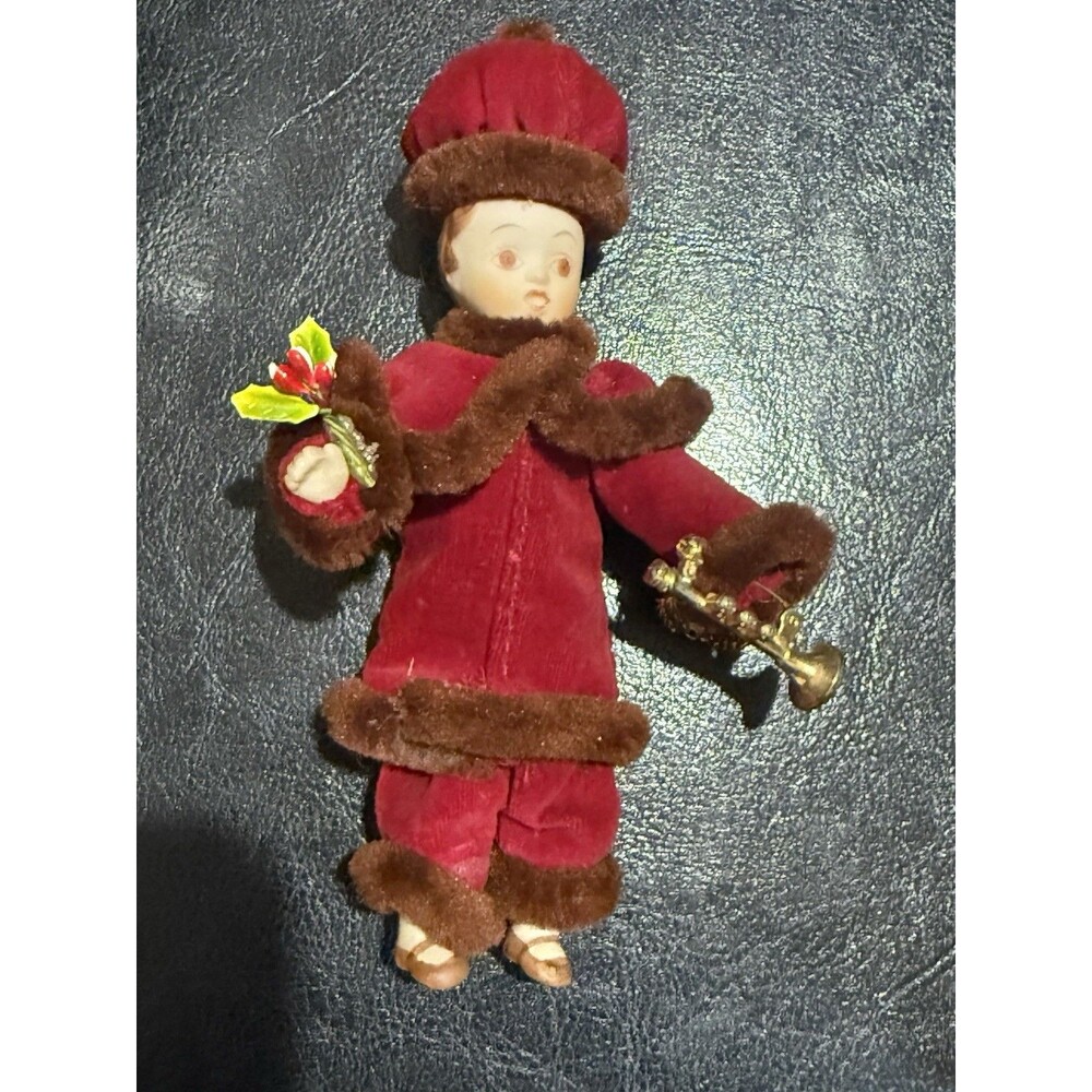 Vintage 1985 kurt S Alder Victorian Carolers hand-painted porcelain Ralph Lauren - Picture 9 of 13